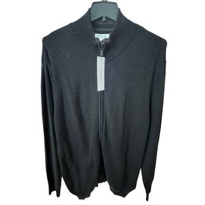 Calvin Klein full zip sweater Size XL